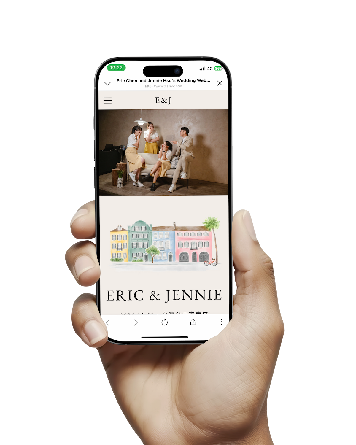 電子喜帖示意圖 電子喜帖示意圖